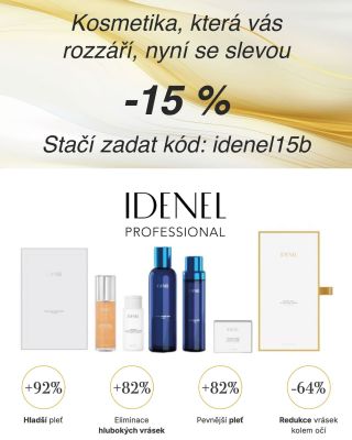 ✨Kosmetika, která vás rozzáří, nyní se slevou 15% ✨ V košíku stačí zadat kód: idenel15b Udělejte si radost 🤩 prémiovou...